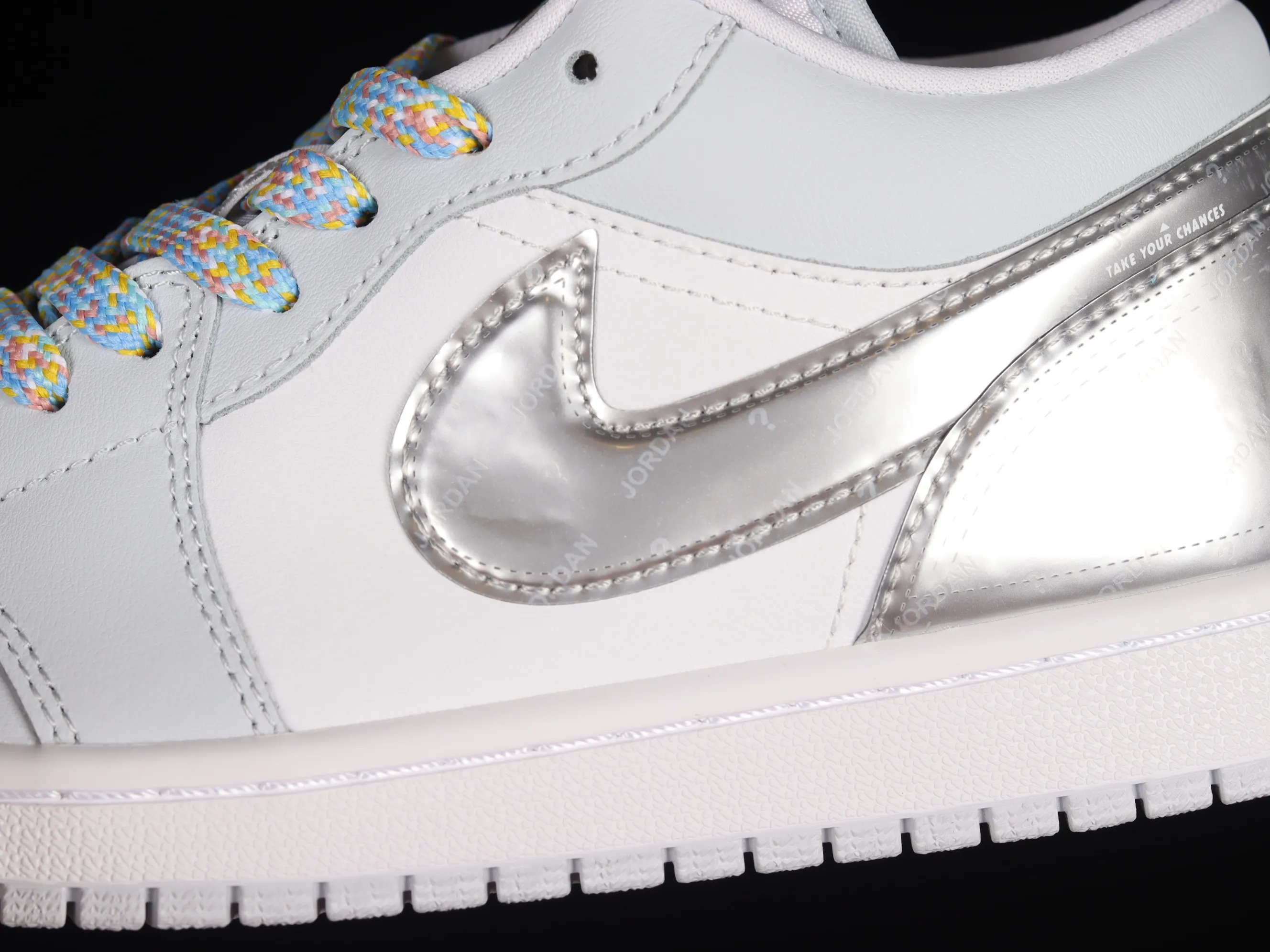 All Categories Air Jordan Jordan Series Basketball Shoes Air Jordan 1 Low Z Edition Air Jordan 1 Low "Gcel" AJ1 Joe 1 Silver Sports Culture Basketball Shoes DX6070-101